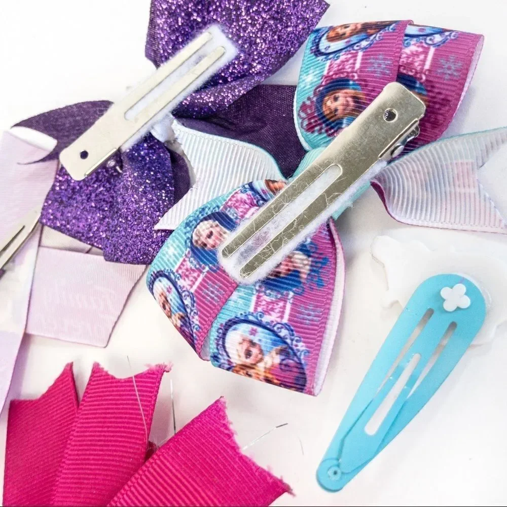 Disney Frozen Princess Barrettes Bundle